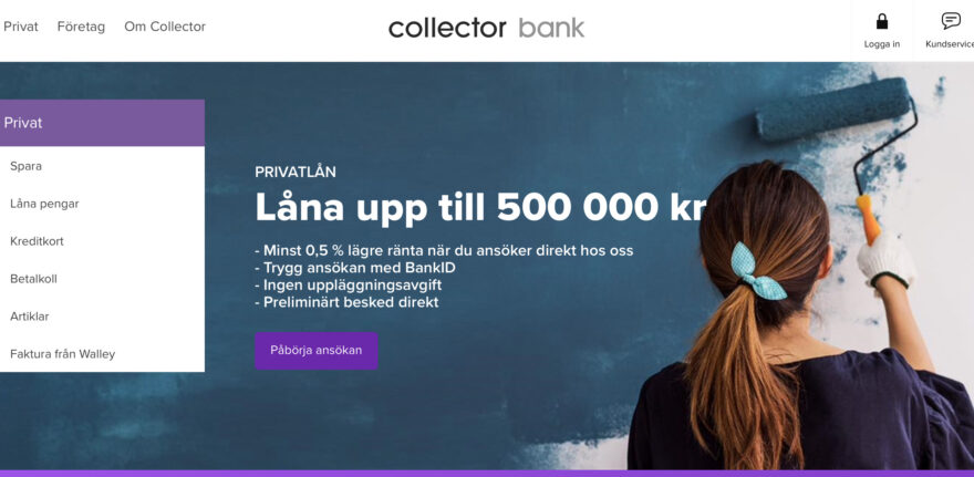 Collector låna 500000